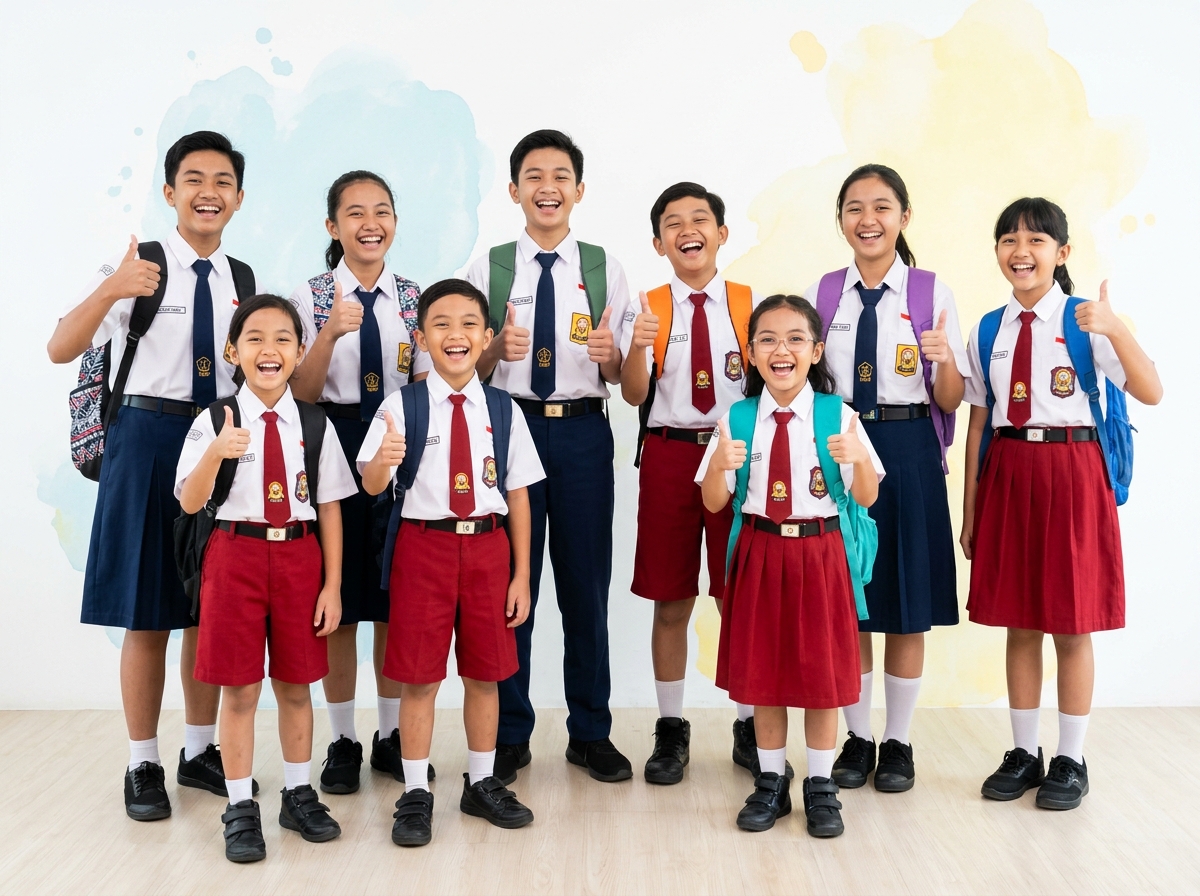 Siswa SD dan SMP gembira renang di Alfan