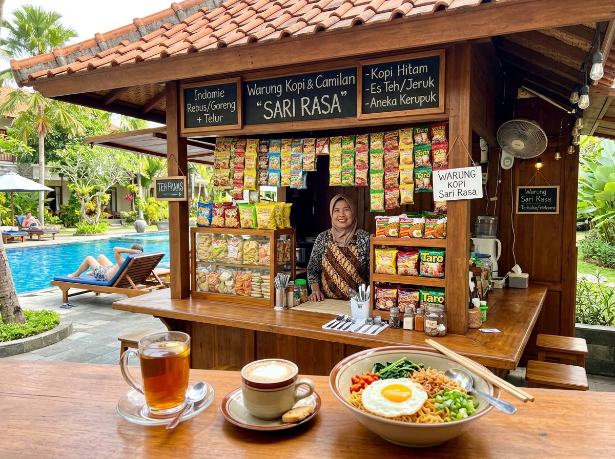 Warung Alfan jajanan snack mie dan kopi